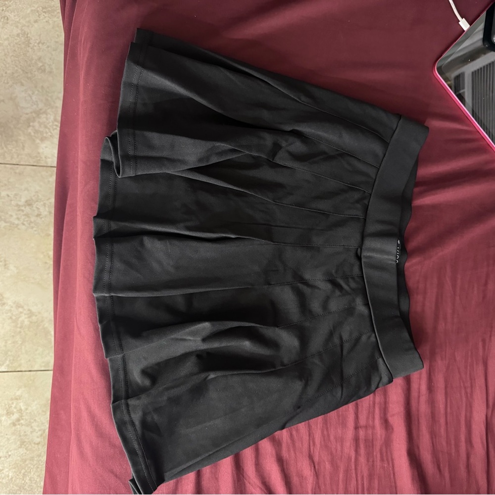 Black Pleated Skirt